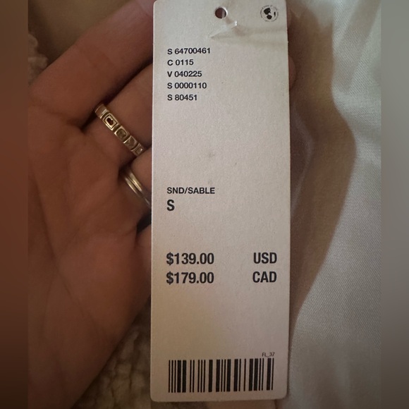 BDG Urban Outfitters Sherpa 4 Button Patchwork Jacket NWT - Picture 12 of 12